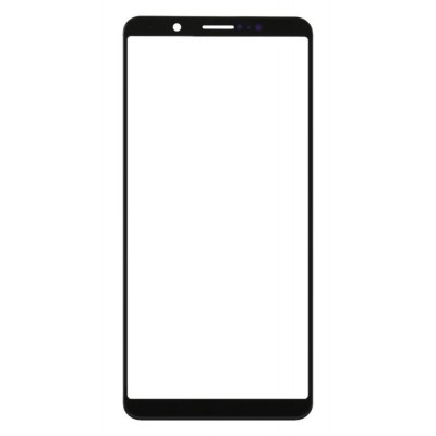 Replacement Front Glass For Vivo V7 Plus Black By - Maxbhi Com