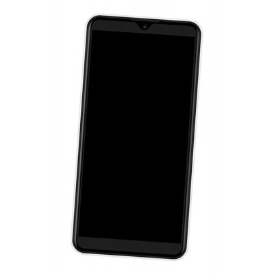 Lcd Frame Middle Chassis For I Kall K10 White By - Maxbhi Com