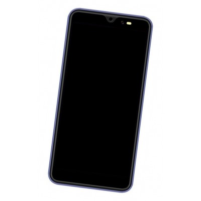 Lcd Frame Middle Chassis For I Kall Z5 4g White By - Maxbhi Com