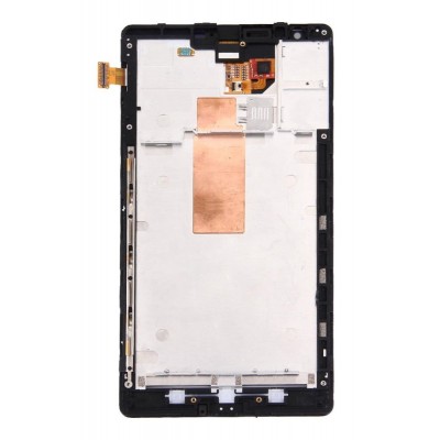 Lcd With Touch Screen For Nokia Lumia 1520 Black By - Maxbhi Com
