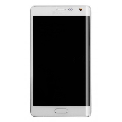 Lcd With Touch Screen For Samsung Galaxy Note Edge White By - Maxbhi Com