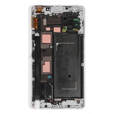 Lcd With Touch Screen For Samsung Galaxy Note Edge White By - Maxbhi Com