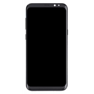 Lcd With Touch Screen For Samsung Galaxy S8 Black By - Maxbhi Com