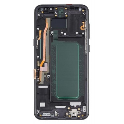 Lcd With Touch Screen For Samsung Galaxy S8 Black By - Maxbhi Com