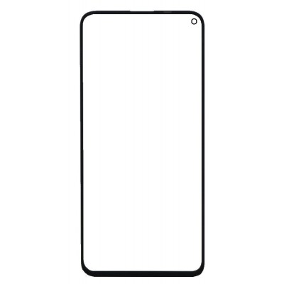 Replacement Front Glass For Honor 20 Pro Black By - Maxbhi Com