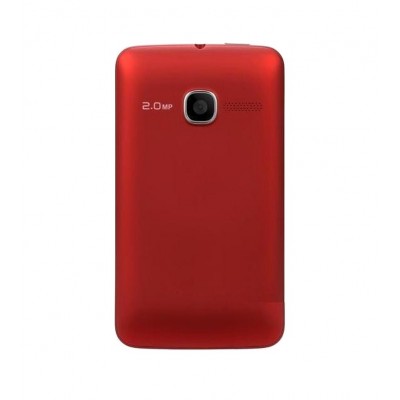 Full Body Housing For Alcatel Tribe 3040 Red - Maxbhi Com
