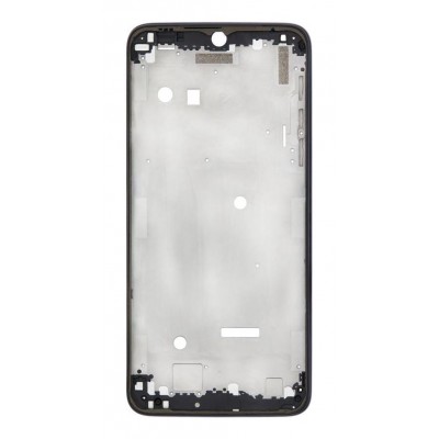 Lcd Frame Middle Chassis For Motorola One Macro Black By - Maxbhi Com