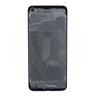 Lcd Frame Middle Chassis For Realme 9i Black By - Maxbhi Com