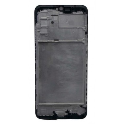 Lcd Frame Middle Chassis For Samsung Galaxy A03s Black By - Maxbhi Com