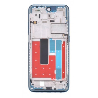 Lcd Frame Middle Chassis For Nokia X20 Blue By - Maxbhi Com