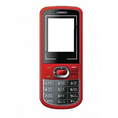 Full Body Housing For Beetel Gd412 Red Black - Maxbhi Com