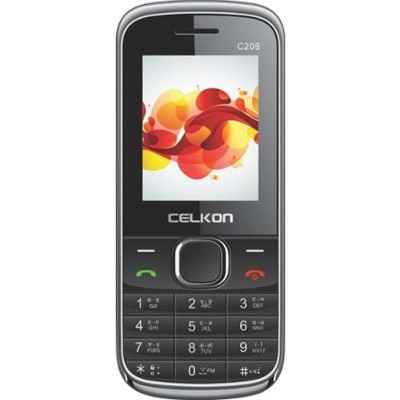 Full Body Housing for Celkon C208 Black