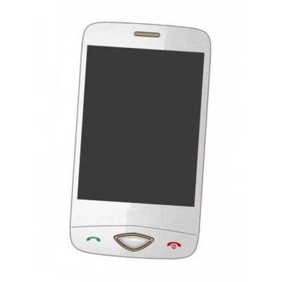Lcd Frame Middle Chassis For Lava Kkt 51 White Brown By - Maxbhi Com