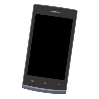 Lcd Frame Middle Chassis For Rage Attitude 4 0 Black By - Maxbhi Com