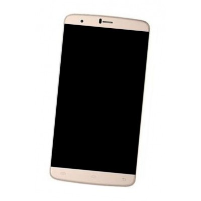 Lcd Frame Middle Chassis For Vedaee Inew U9 Plus Rose Gold By - Maxbhi Com
