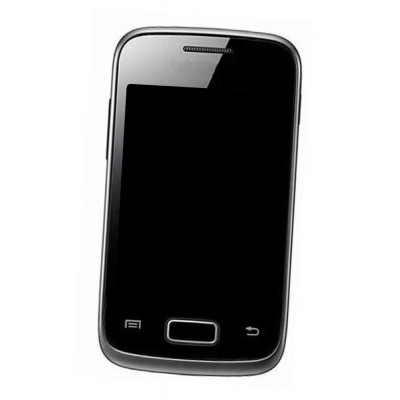 Lcd Frame Middle Chassis For Samsung Galaxy Y Duos S6101 Black By - Maxbhi Com