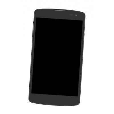 Lcd Frame Middle Chassis For Lg F60 Dual D392 With Dual Sim Black By - Maxbhi Com