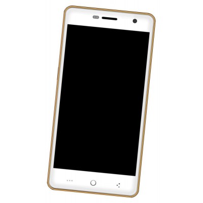 Lcd Frame Middle Chassis For Celkon Ufeel 4g 16gb Gold By - Maxbhi Com