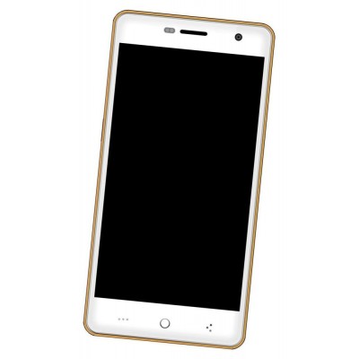 Lcd Frame Middle Chassis For Celkon Ufeel 4g 16gb White By - Maxbhi Com