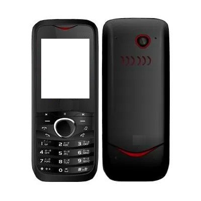 Full Body Housing For Fly Mc202 Black Red - Maxbhi Com