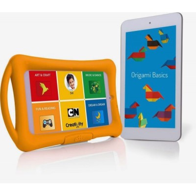 Full Body Housing for Eddy Kids Tablet Yellow