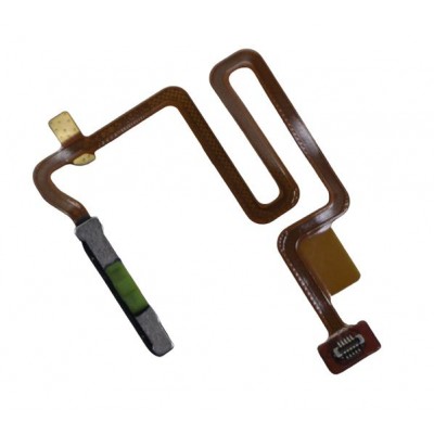 Fingerprint Sensor Flex Cable For Realme 8i Black By - Maxbhi Com