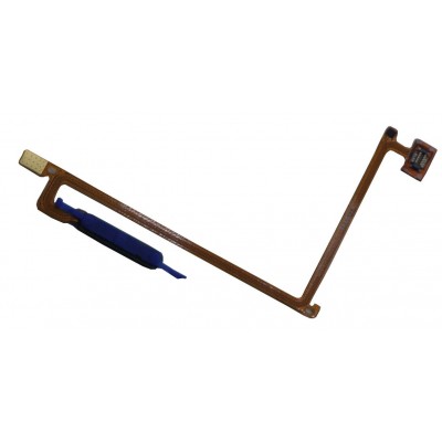 Fingerprint Sensor Flex Cable For Vivo Y20 2020 Black By - Maxbhi Com