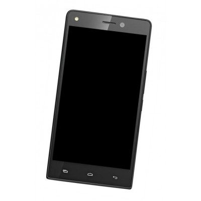 Lcd Frame Middle Chassis For Xolo Play 8x1020 Black By - Maxbhi Com