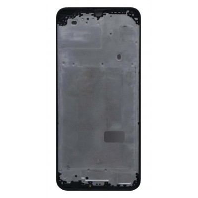 Lcd Frame Middle Chassis For Realme C3 Black By - Maxbhi Com