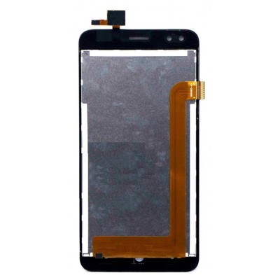 Lcd With Touch Screen For Micromax Bharat 4 Q440 Black By - Maxbhi Com