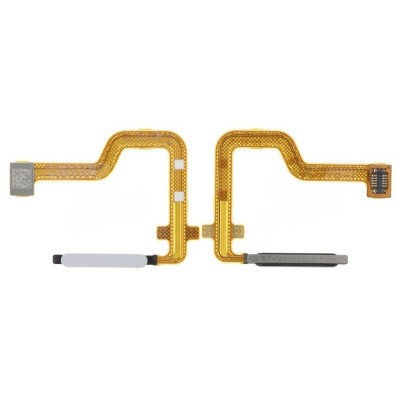 Fingerprint Sensor Flex Cable For Motorola Moto G32 Silver By - Maxbhi Com