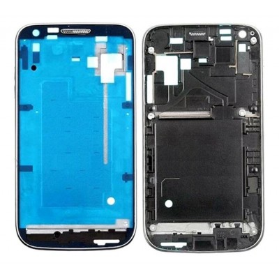 Lcd Frame Middle Chassis For Samsung Hercules White By - Maxbhi Com