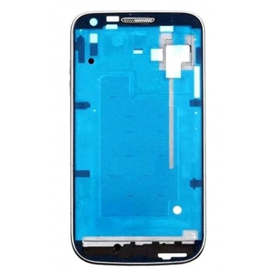 Lcd Frame Middle Chassis For Samsung Hercules White By - Maxbhi Com