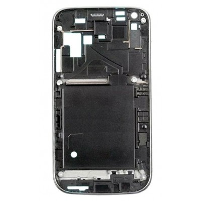 Lcd Frame Middle Chassis For Samsung Hercules White By - Maxbhi Com