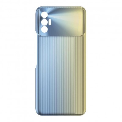 Back Panel Cover For Tecno Spark 9t India Gold - Maxbhi Com