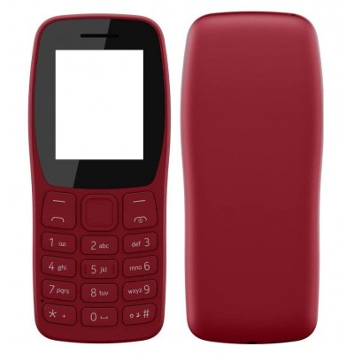 Full Body Housing For Nokia 105 Plus 2022 Red - Maxbhi Com