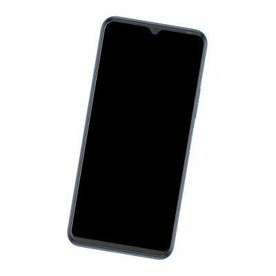 Lcd Frame Middle Chassis For Tecno Spark 9t India Black By - Maxbhi Com