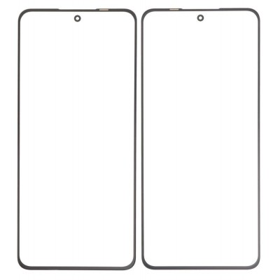 Replacement Front Glass For Oneplus 10t 5g Black By - Maxbhi Com