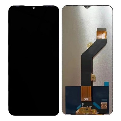 LCD with Touch Screen for Infinix Smart 6 HD White