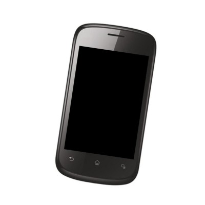 Lcd Frame Middle Chassis For Celkon A75 Black By - Maxbhi Com