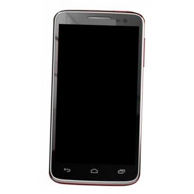 Lcd Frame Middle Chassis For Alcatel Ot5035d Red By - Maxbhi Com