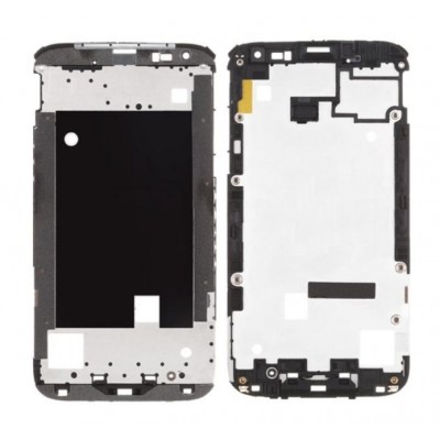 Lcd Frame Middle Chassis For Htc Sensation Xl G21 X315e Black By - Maxbhi Com