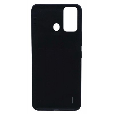 Back Panel Cover For Itel Vision 1 Pro Black - Maxbhi Com
