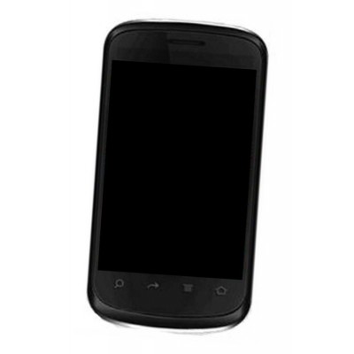 Lcd Frame Middle Chassis For Micromax Ninja A27 Black By - Maxbhi Com