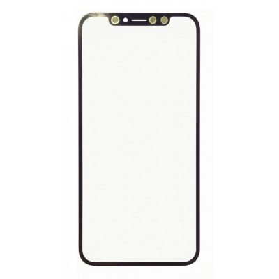 Replacement Front Glass For Apple Iphone Xs Black By - Maxbhi Com