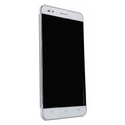 Lcd Frame Middle Chassis For Iball Andi Hd6 White By - Maxbhi Com