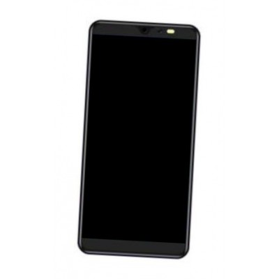 Lcd Frame Middle Chassis For I Kall K9 Pro Black By - Maxbhi Com