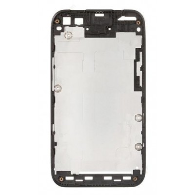 Lcd Frame Middle Chassis For Lg Connect 4g Ms840 Black By - Maxbhi Com