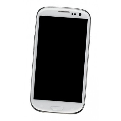 Lcd Frame Middle Chassis For Samsung I9303 Galaxy Sl Black By - Maxbhi Com