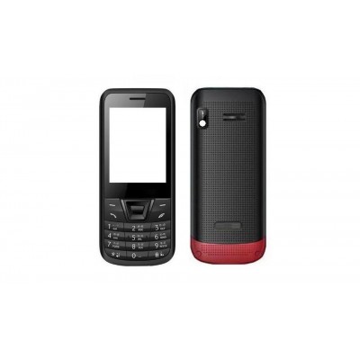 Full Body Housing For Intex Boss 5 1 Black Red - Maxbhi Com